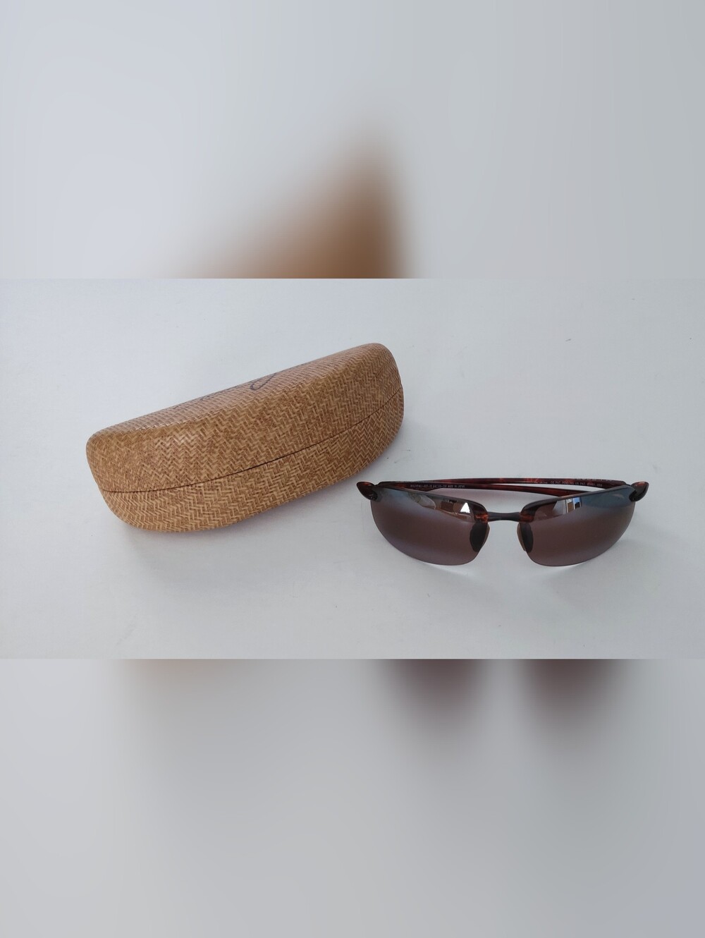 Maui Jim MJ Sport Rimless Sunglasses. 64×15 130 Pre-owned. Great Condition.